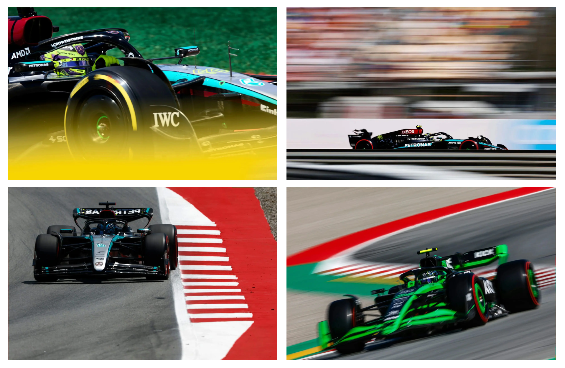 梅赛德斯险胜红牛车队，诺里斯高光表现