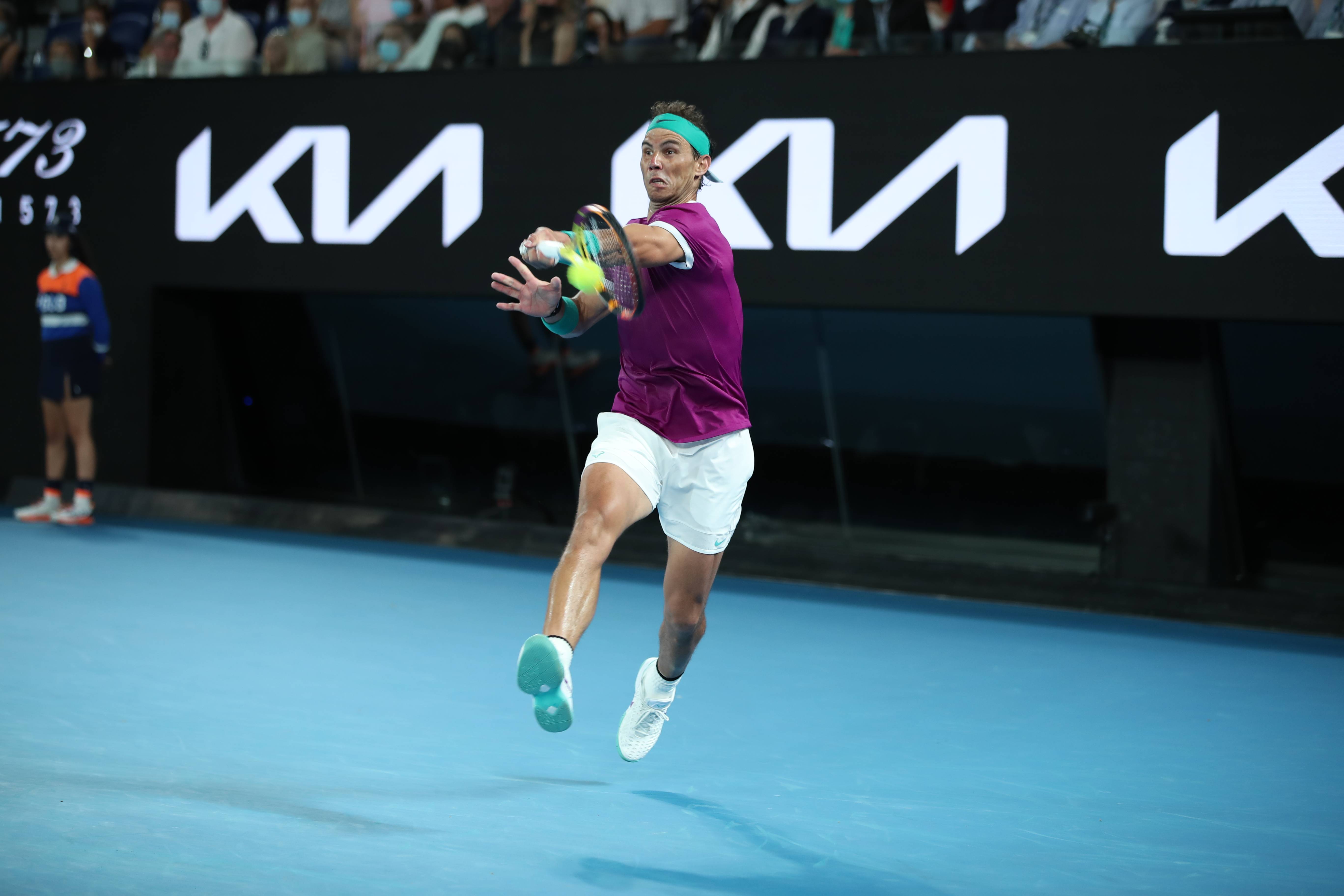 澳网碾压法网，纳达尔状态火热