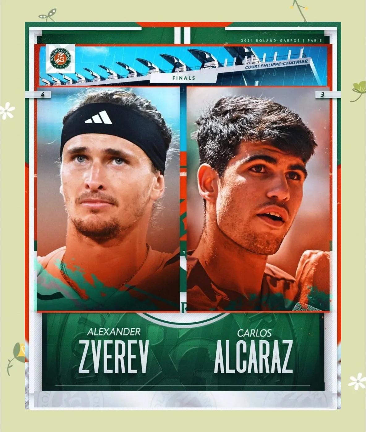 蒙特卡洛大师赛碾压温网，兹维列夫扛起全队